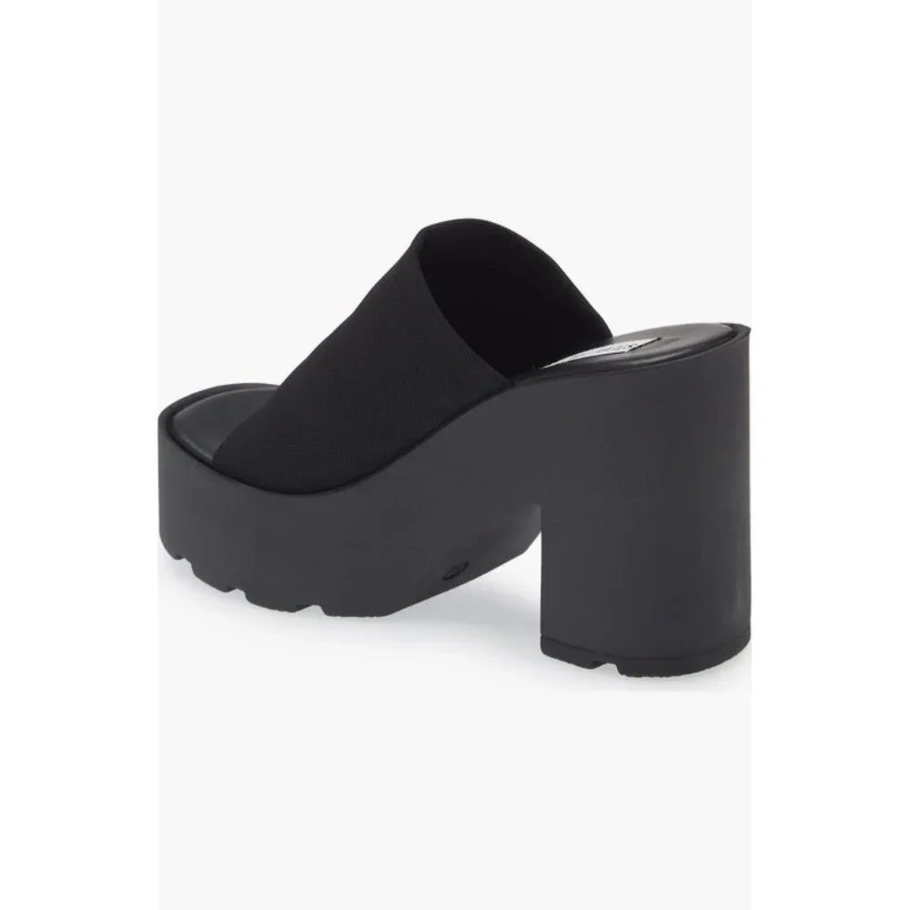 Steve Madden Sz. 39(8.5) Black Sami Platform Sandal
